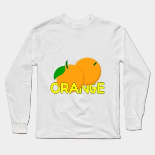 orange Long Sleeve T-Shirt